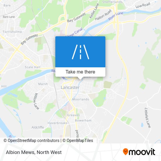 Albion Mews map