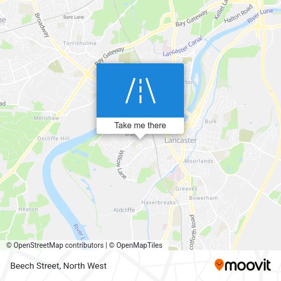 Beech Street map