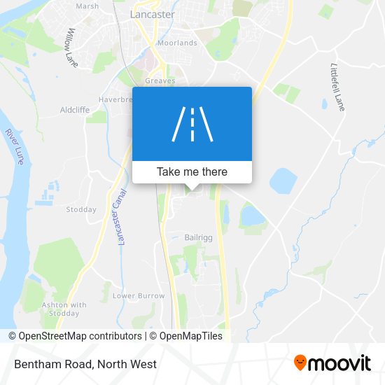 Bentham Road map