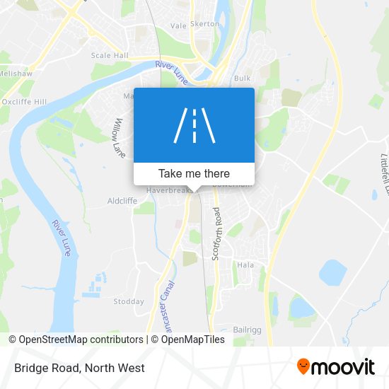 Bridge Road map