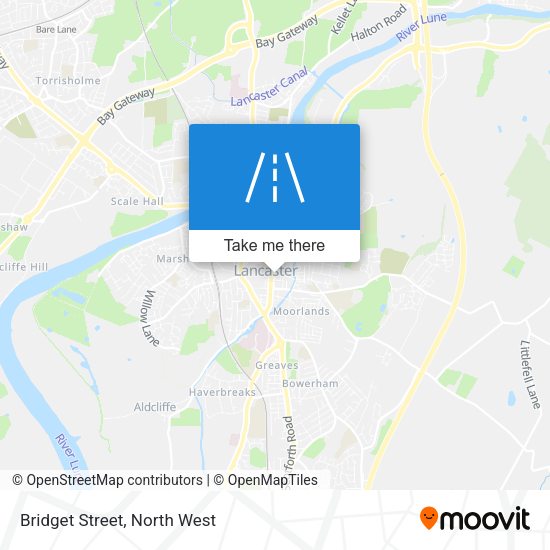 Bridget Street map