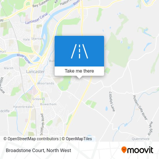 Broadstone Court map