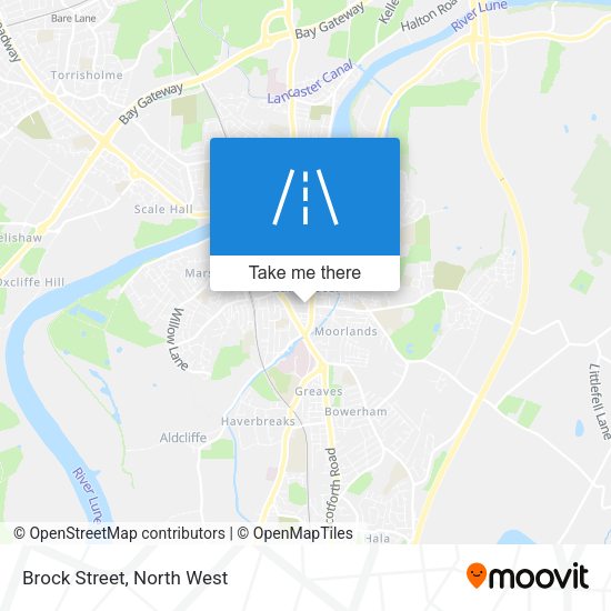 Brock Street map