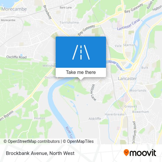 Brockbank Avenue map