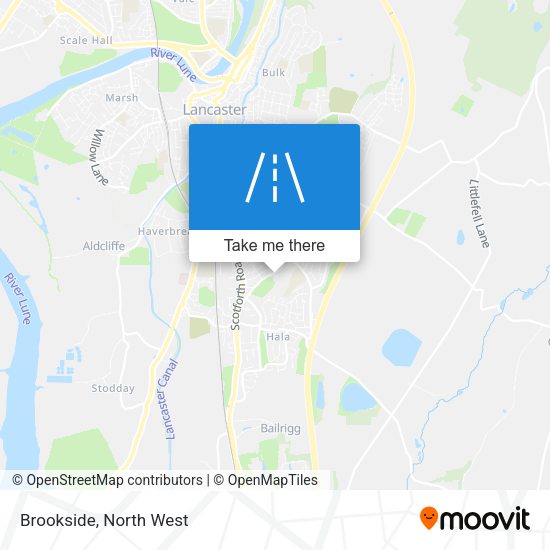 Brookside map