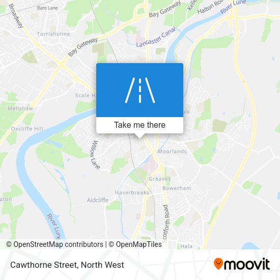 Cawthorne Street map