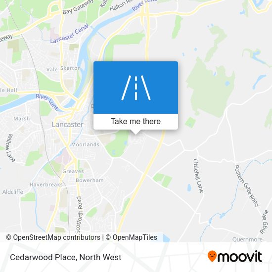 Cedarwood Place map