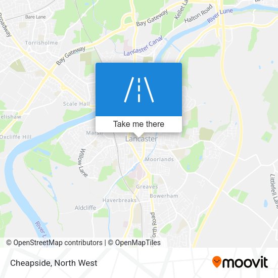 Cheapside map