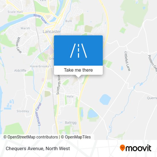 Chequers Avenue map