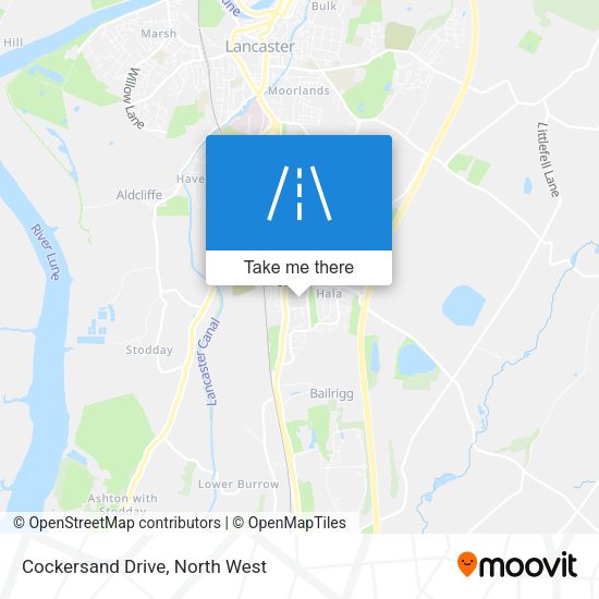 Cockersand Drive map