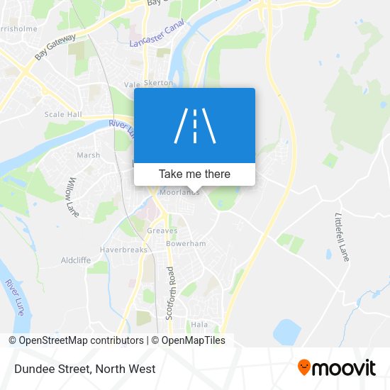 Dundee Street map