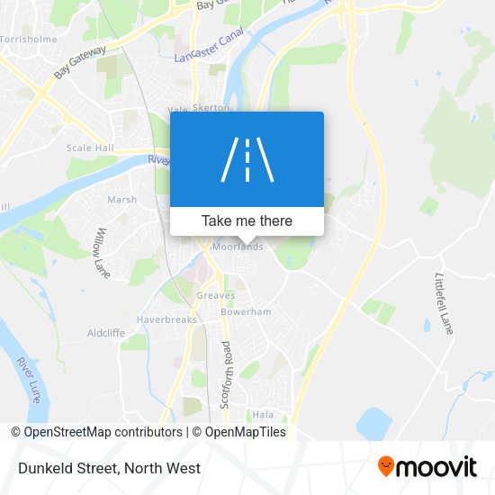 Dunkeld Street map