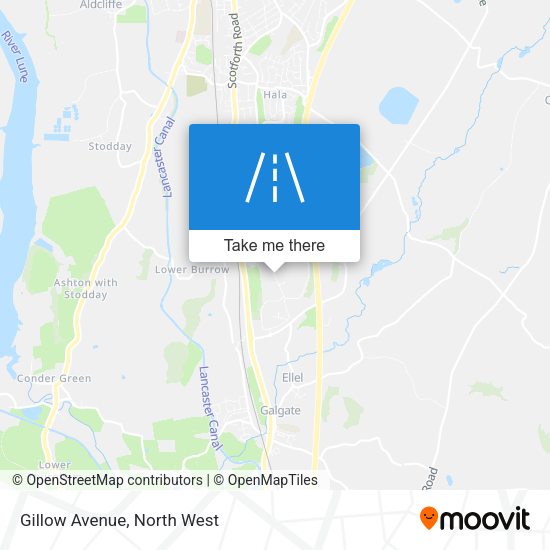 Gillow Avenue map