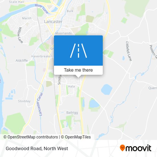 Goodwood Road map