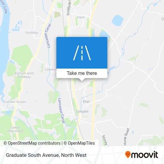 Graduate South Avenue map