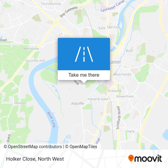 Holker Close map