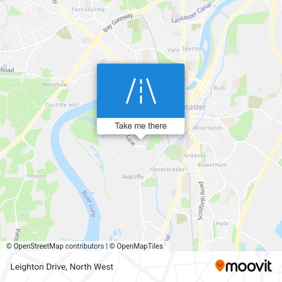 Leighton Drive map