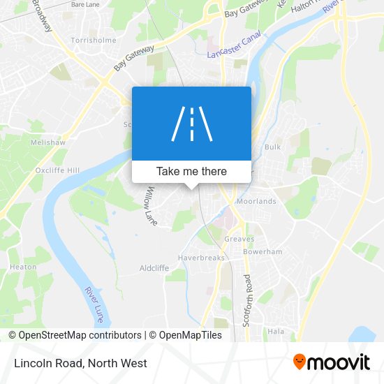 Lincoln Road map