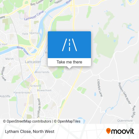 Lytham Close map