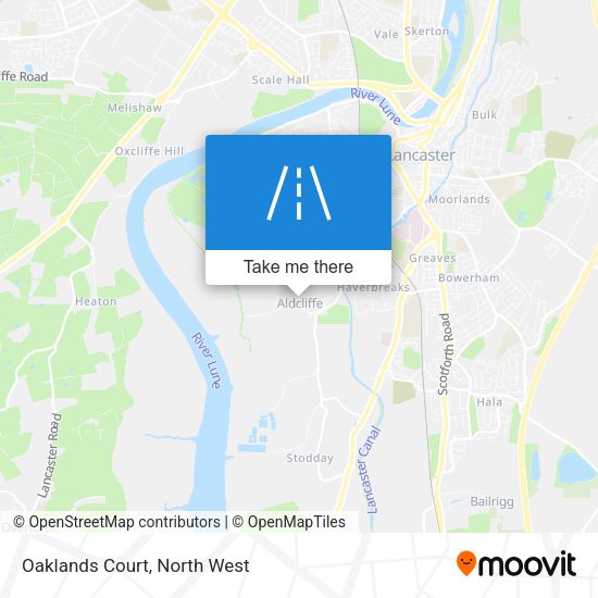 Oaklands Court map