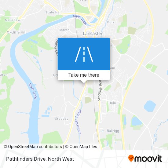 Pathfinders Drive map