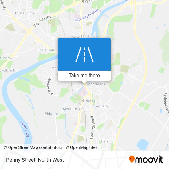 Penny Street map