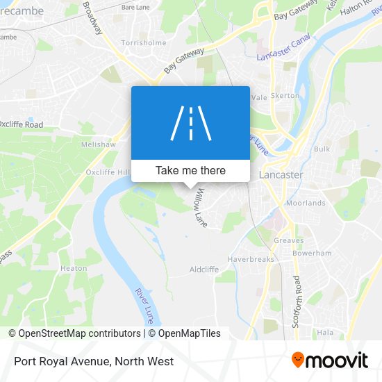 Port Royal Avenue map