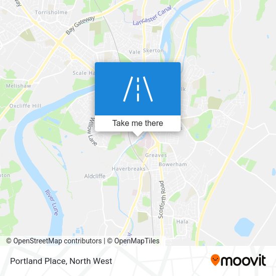 Portland Place map