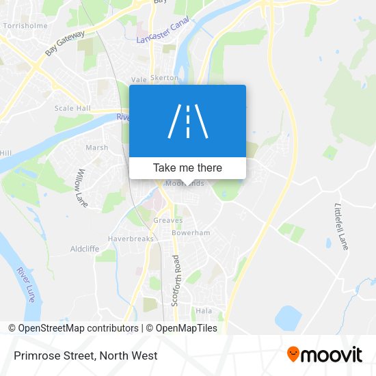 Primrose Street map