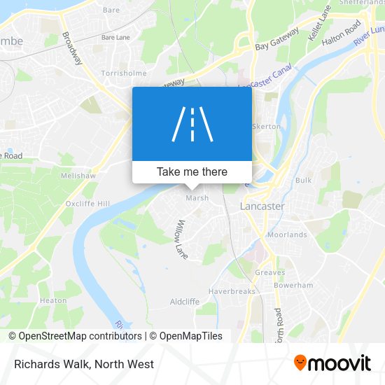 Richards Walk map