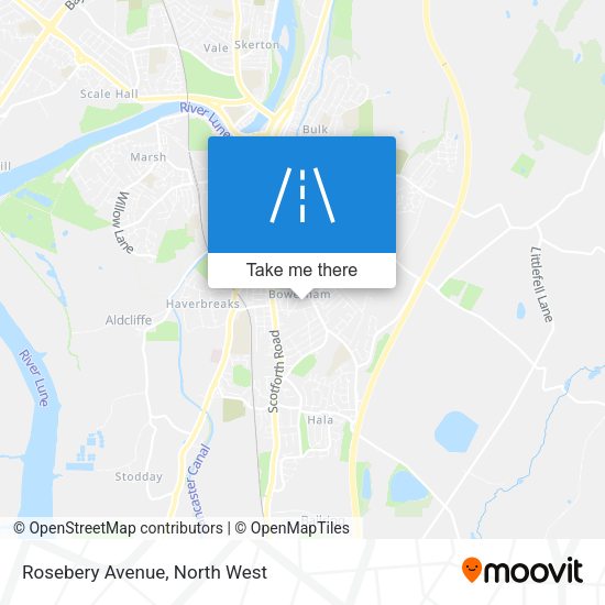 Rosebery Avenue map