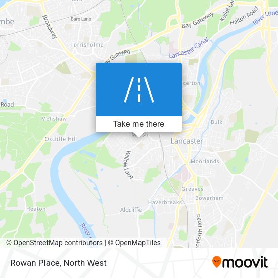 Rowan Place map