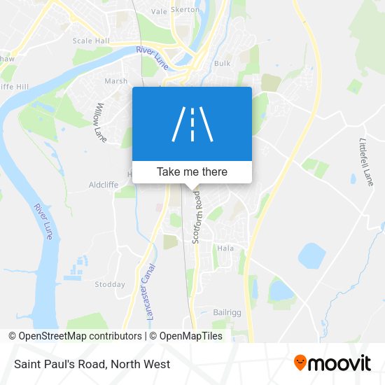 Saint Paul's Road map