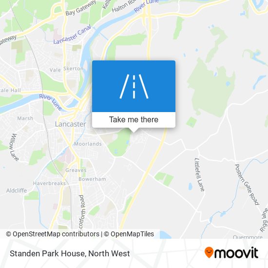 Standen Park House map