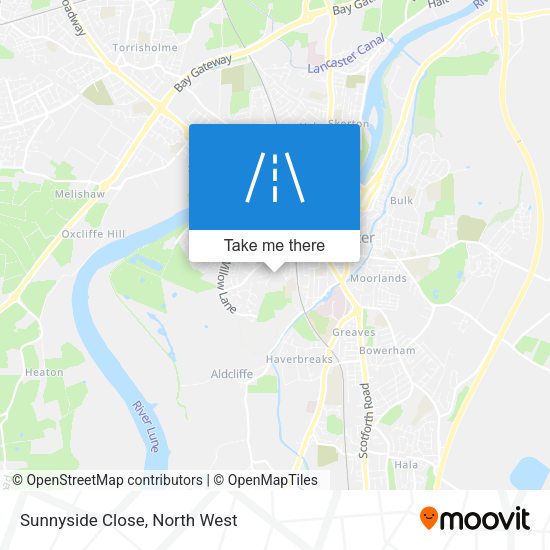 Sunnyside Close map