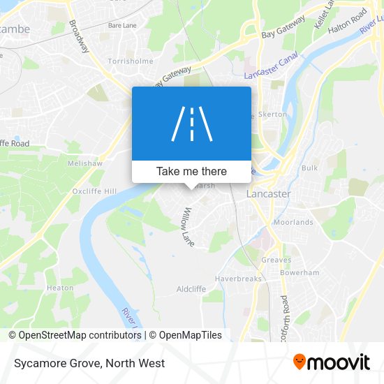 Sycamore Grove map