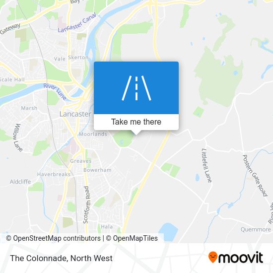 The Colonnade map