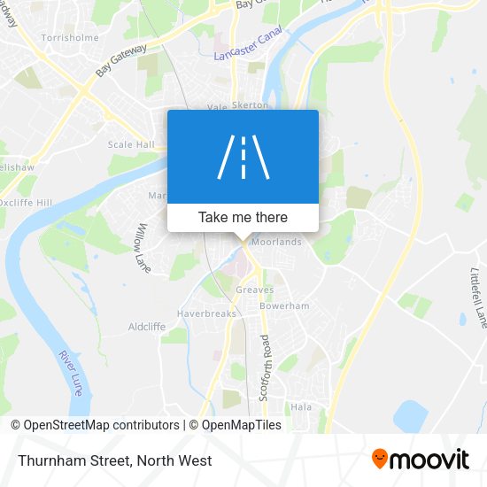 Thurnham Street map