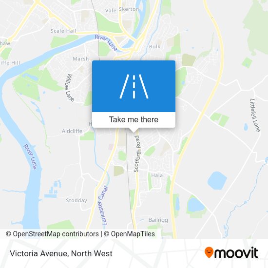 Victoria Avenue map