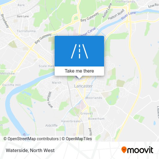 Waterside map