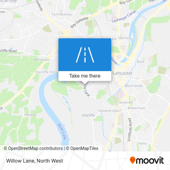 Willow Lane map