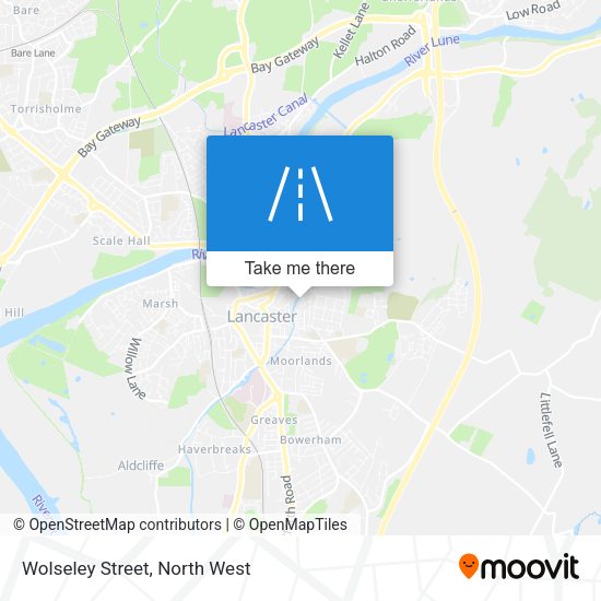 Wolseley Street map