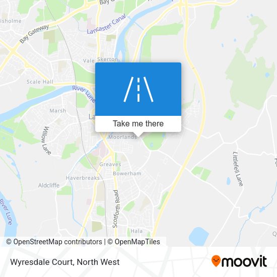 Wyresdale Court map