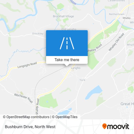 Bushburn Drive map