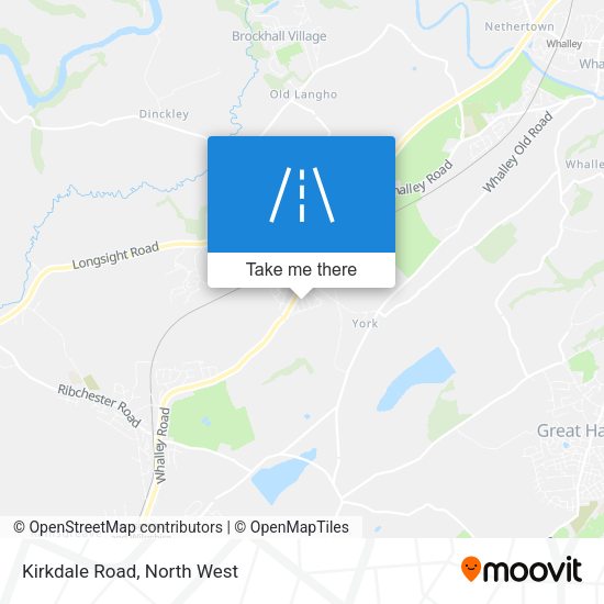 Kirkdale Road map