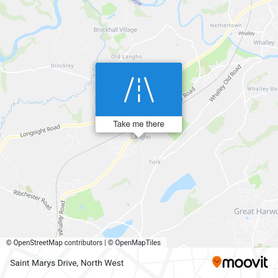 Saint Marys Drive map