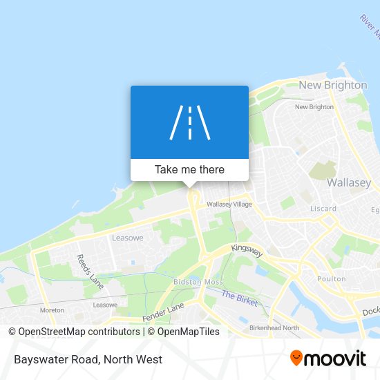 Bayswater Road map