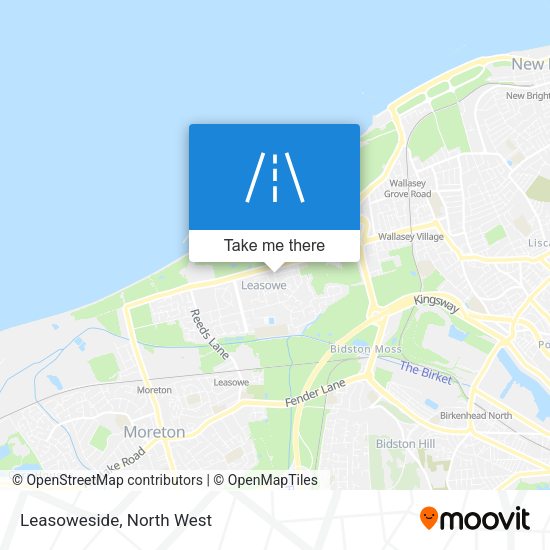 Leasoweside map