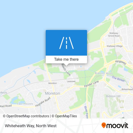 Whiteheath Way map