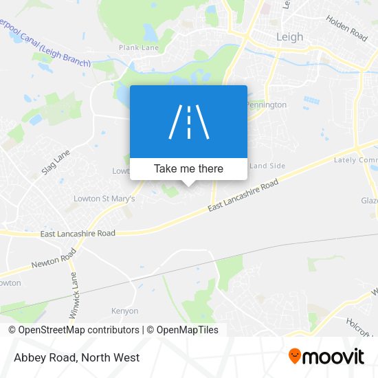 Abbey Road map
